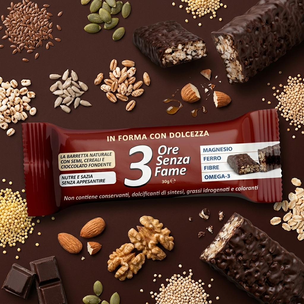 Barretta 3 Ore Senza Fame (Cioccolato)
